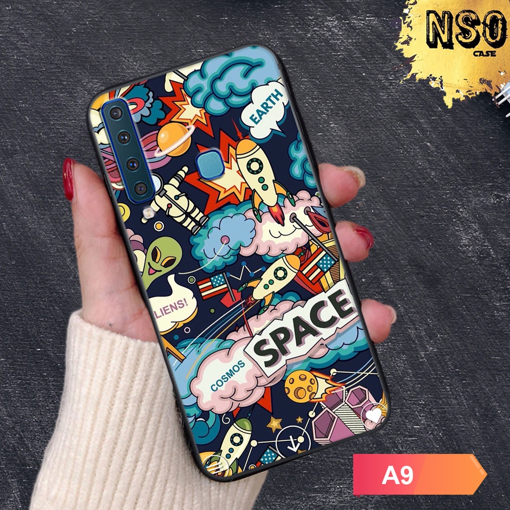 HÀNG HOT  Ốp Samsung A9 2018  In Hình Phi Hành Gia Siêu Chất