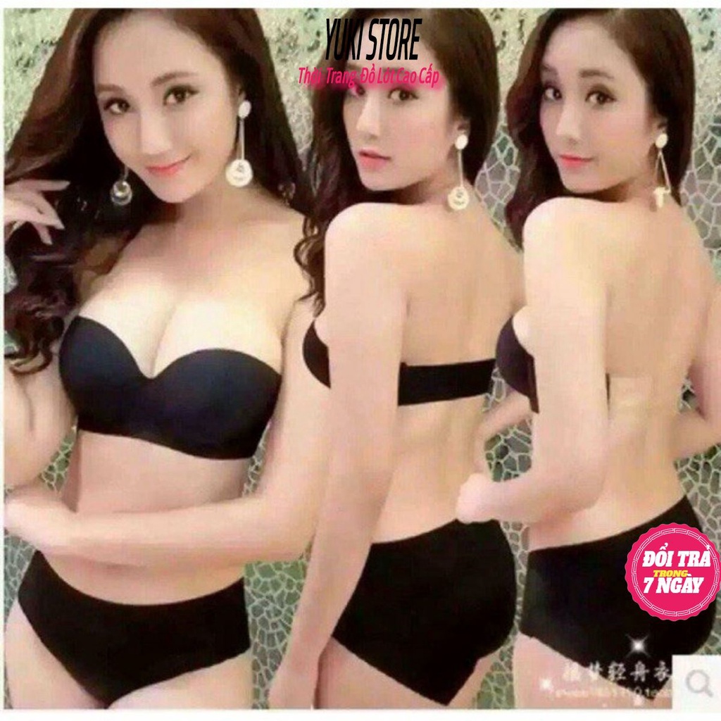 Áo Ngực [YUKI 218] Áo Ngực Cúp Ngang Siêu Đẹp