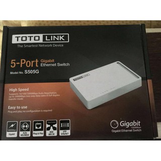 Công Tắc Mạng Totolink S505G 5 Cổng