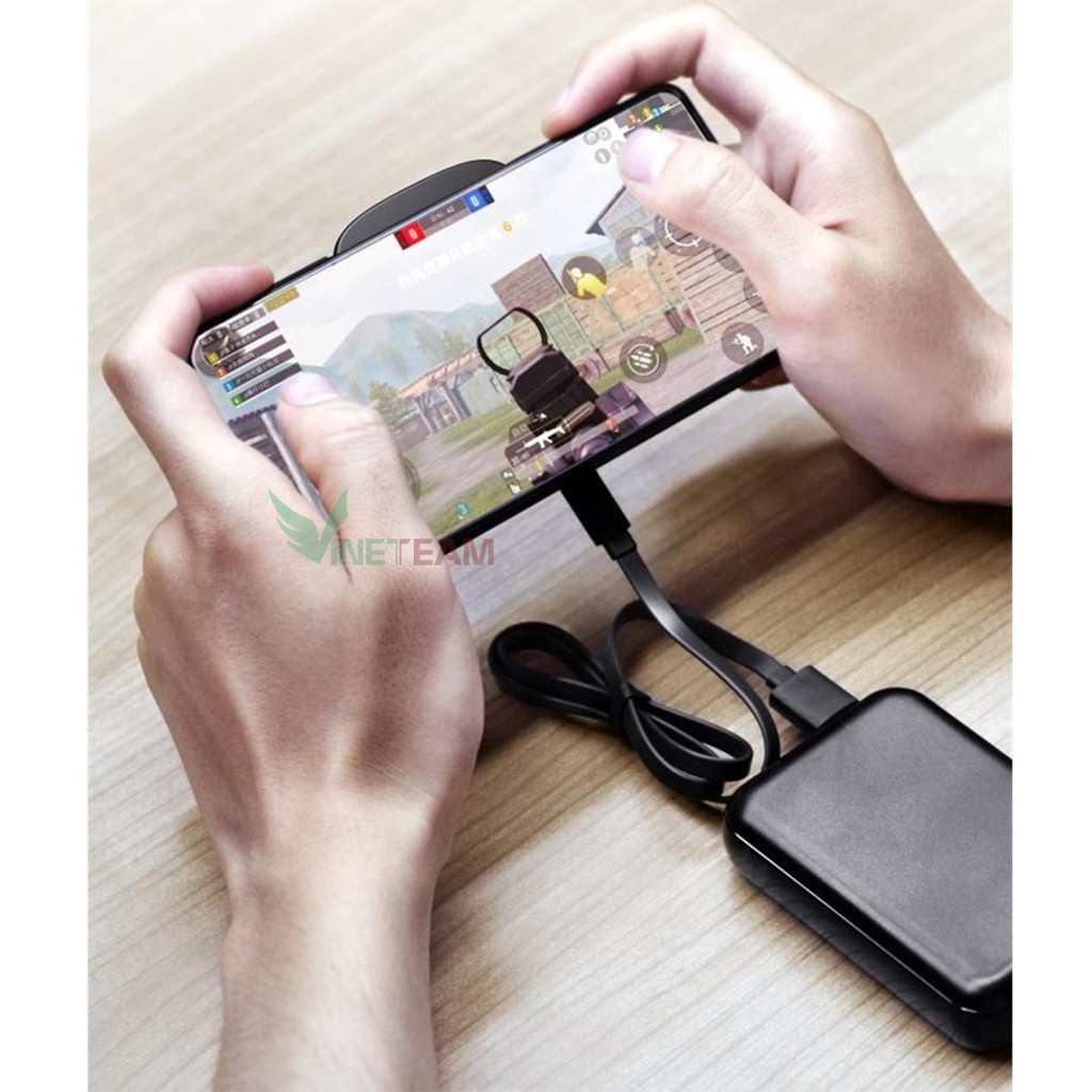 Flydigi Wasp Wing |PHIÊN BẢN MỚI CÓ KẸP | Quạt tản nhiệt gaming cho điện thoại và máy tính bảng siêu mát, LED RGB-dc3927