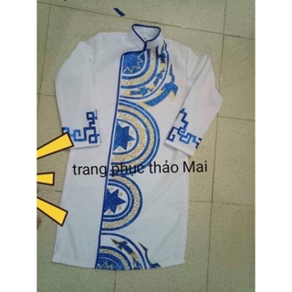 Áo dài cách tân nam vẽ tay cao cấp Ảnh chụp thật  Size từ 55kg-72kg Khách có thể đặt màu khác