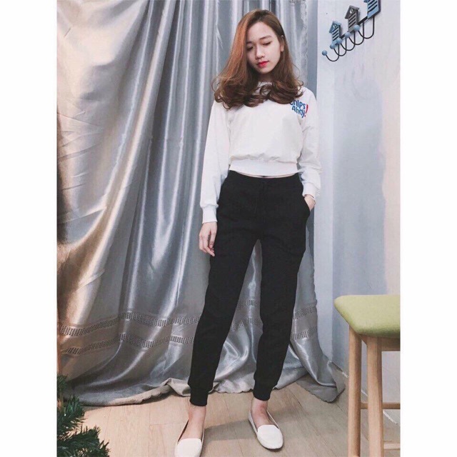 Nhập WAHPBD giảm 9K cho đơn 99K_ QUẦN JOGGERS LEN TĂM