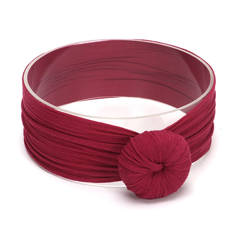 Băng Đô Vải Nylon Co Giãn Cho Bé Gái