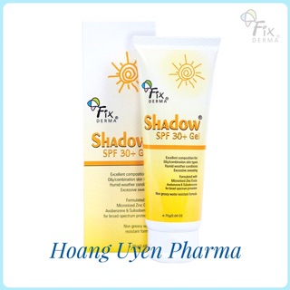 Gel chống nắng fixderma spf 30+ gel