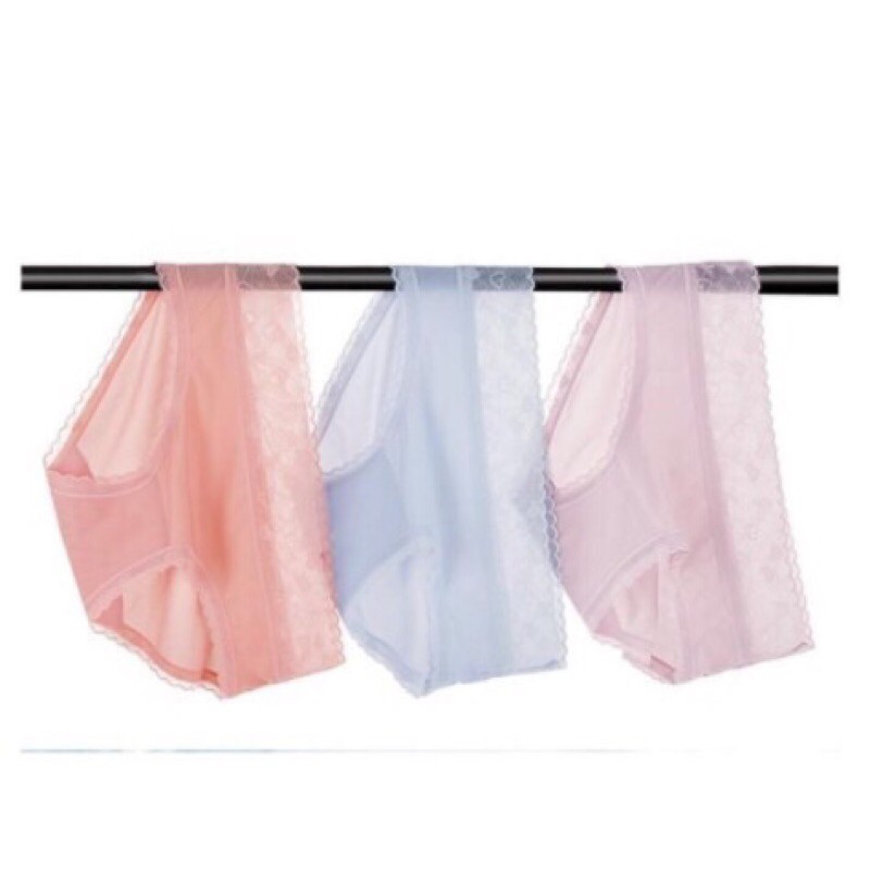 quần lot cotton vênh gen nhẹ cạp cao