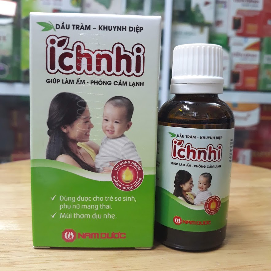 Dầu tràm khuynh diệp Ích Nhi chính hãng