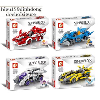 Lắp ráp xếp hình 607004 : Xe oto