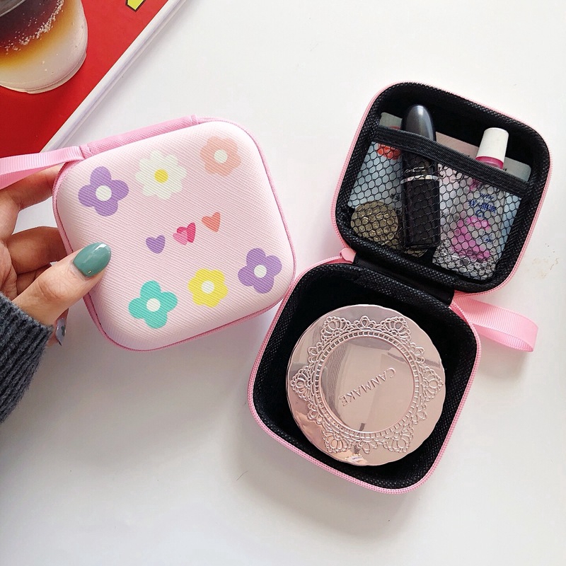 Hộp đựng sạc tai nghe cầm tay nhỏ hình hoạt hình dễ thương