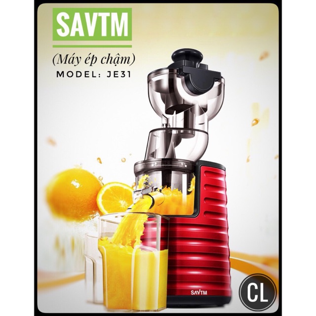 MÁY ÉP HOA QUẢ SAVTM JE 31 ( bảo hành 12 tháng )