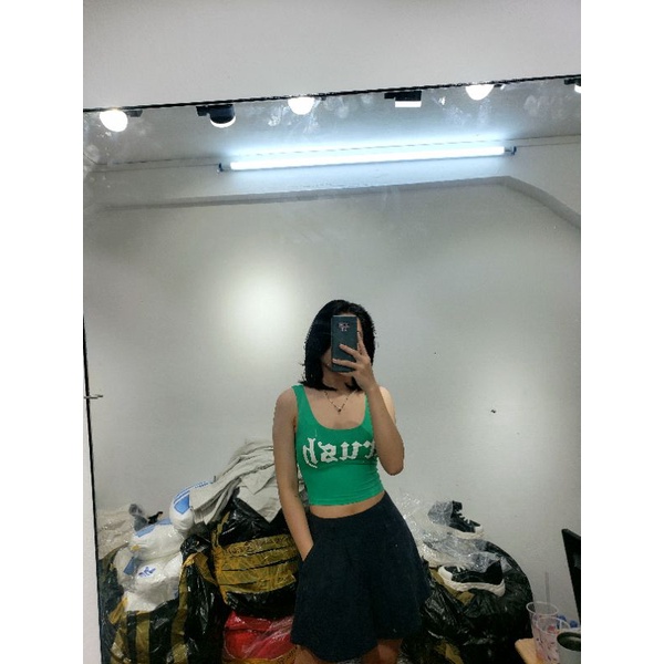 Áo tập áo croptop Gl0ria J3ans ch hãng