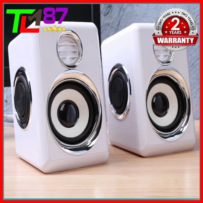 Loa Máy Vi Tính PC Laptop Để Bàn Cao Cấp 2.0 KISONLI T-005 - Loa Nghe Nhạc Mini Có Dây