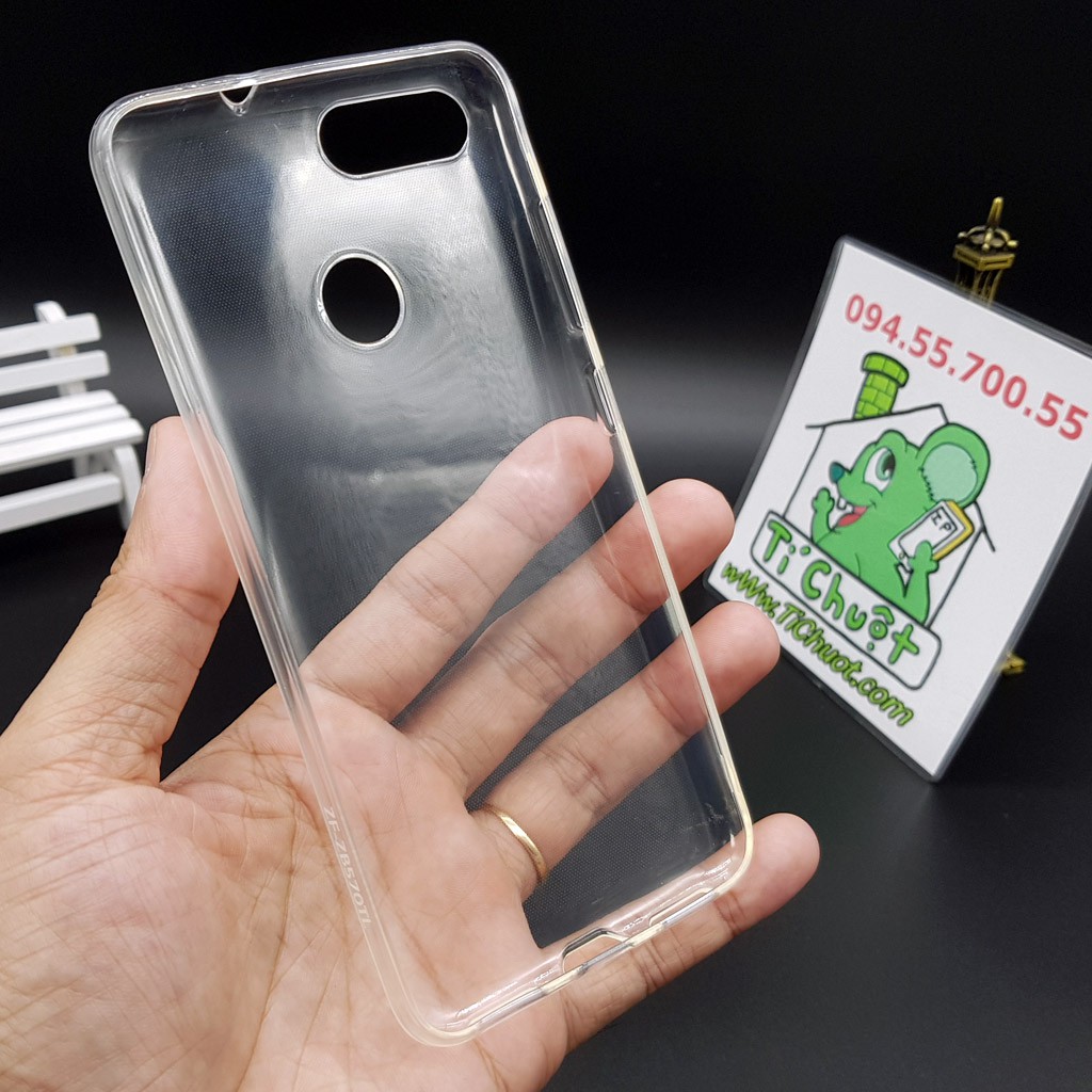 [Loại Tốt-Ảnh Thật] Ốp lưng ASUS ZenFone Max Plus M1 ZB570TL Silicon Dẻo Trong Suốt