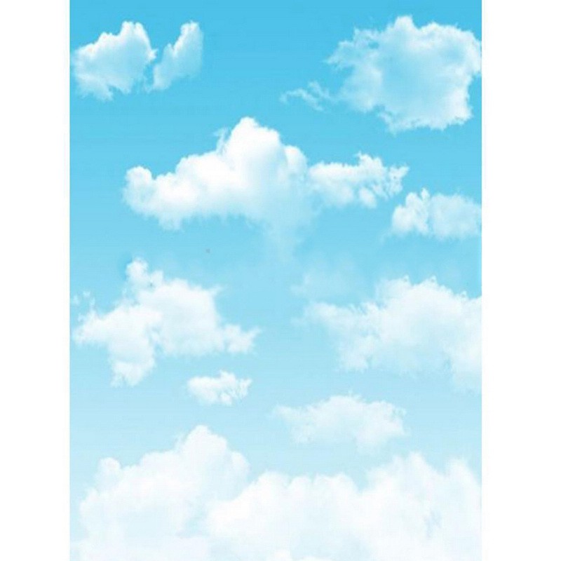 Phông nền chụp ảnh hình bầu trời xanh độc đáo