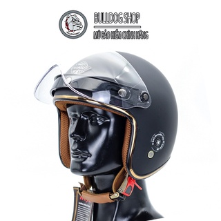 [ĐỦ MÀU] Mũ bảo hiểm 3/4 Napoli Sh Ruby New Kính B1