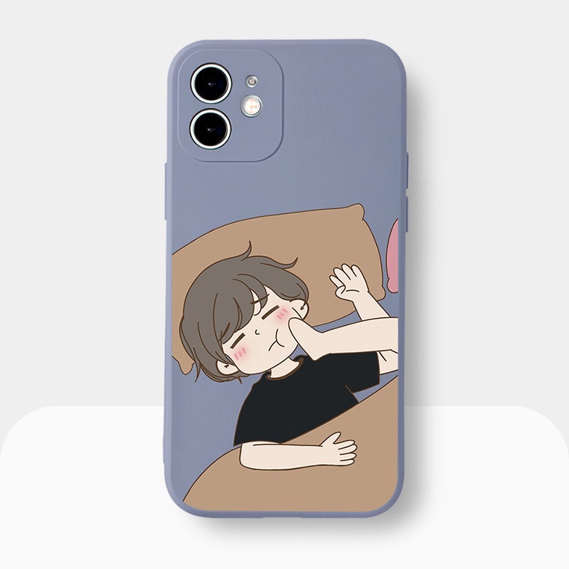Ốp lưng IPhone cặp đôi ngủ nướng 6/6plus/6s/6splus/7/7plus/8/8plus/x/xr/xs/11/12/13/14/pro/max/plus/promax BVC883