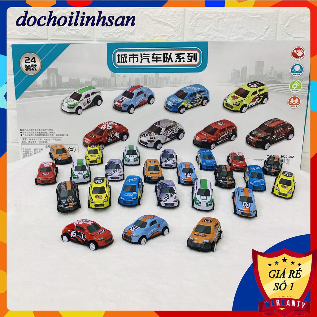 XE Ô TÔ SẮT ĐÀ MINI - MÔ HÌNH XE Ô TÔ MINI1/24