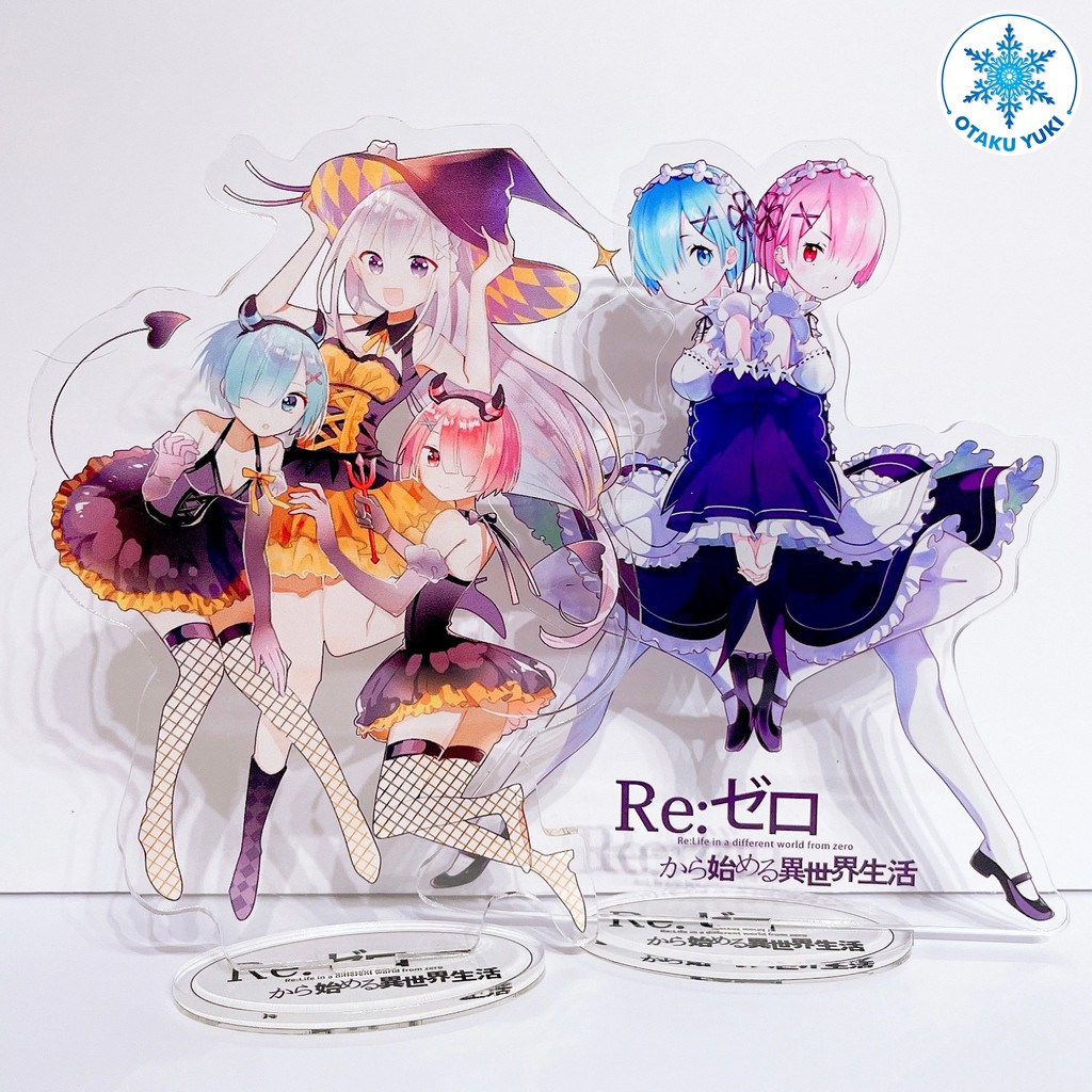 Tượng Acrylic Standee Anime Re:zero (Loại 2)