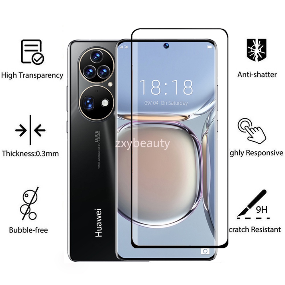 Toàn Bộ Kính Cường Lực Viền Cong Bảo Vệ Màn Hình Cho huawei p50 pro p40pro p40pro + p30pro huawei p40 pro p50pro p30 pro edge