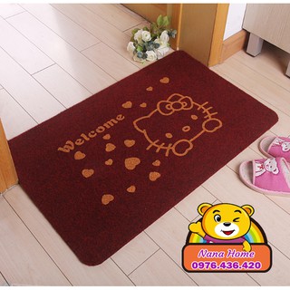 Thảm lau chân hình kitty