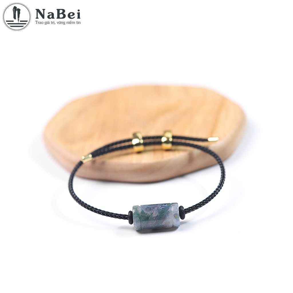 Vòng Tay Lu Thống Đá Mã Não Tự Nhiên Cho Nam Nữ Phù Hợp Mệnh Kim, Thủy, Mộc, Hỏa, Thổ NB202 - Phong Thuỷ NaBei Store