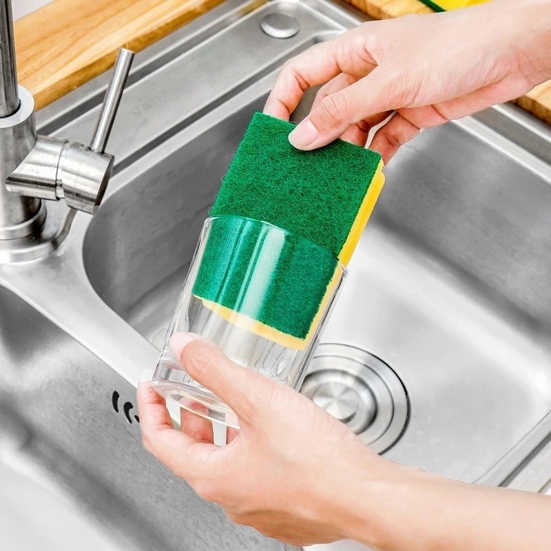 Mút Xốp Rửa Chén Hai Mặt Đa Năng Siêu Mỏng Cho Nhà Bếp