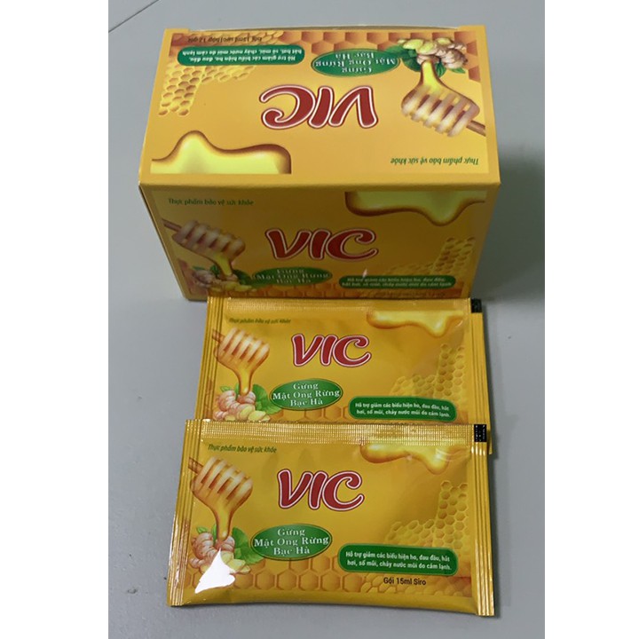 Siro VIC Hộp 12 Gói - Hỗ Trợ Giảm Ho, Sổ Mũi, Đau Đầu Do Cảm Lạnh - Coastlinecare Pharmacy | BigBuy360 - bigbuy360.vn