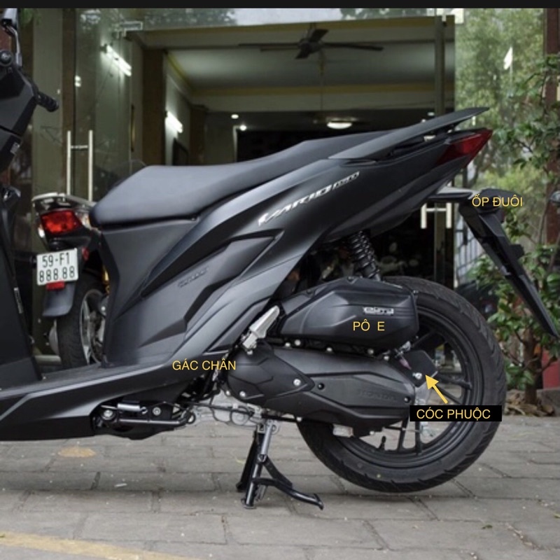 Phụ kiện xe VARIO 125i - 150i  ốp carbon hàng loại I