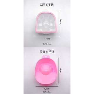 Bát Ngâm Tay 2 Tầng làm nail