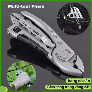 Dao xếp bỏ túi đa năng Kiềm chức năng kết hợp cờ lê, mỏ lết kèm tuốc nơ vít, kìm đa năng kết hợp cờ lê - kìm đa năng ngo