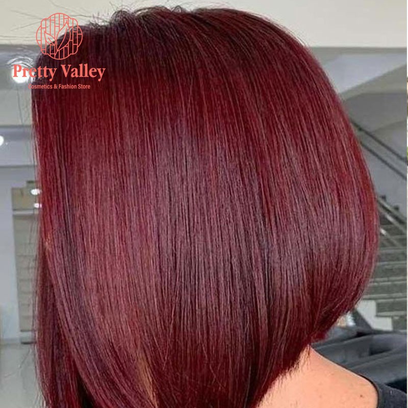 Thuốc nhuộm tóc màu đỏ vang sáng MOLOKAI, thuốc nhuộm tóc chứa collagen tảo biển siêu dưỡng - Pretty Valley Store