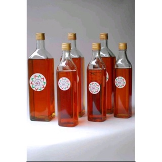 SET CHAI THỦY TINH VUÔNG - CHAI TRONG SUỐT 500ML & 1000ML