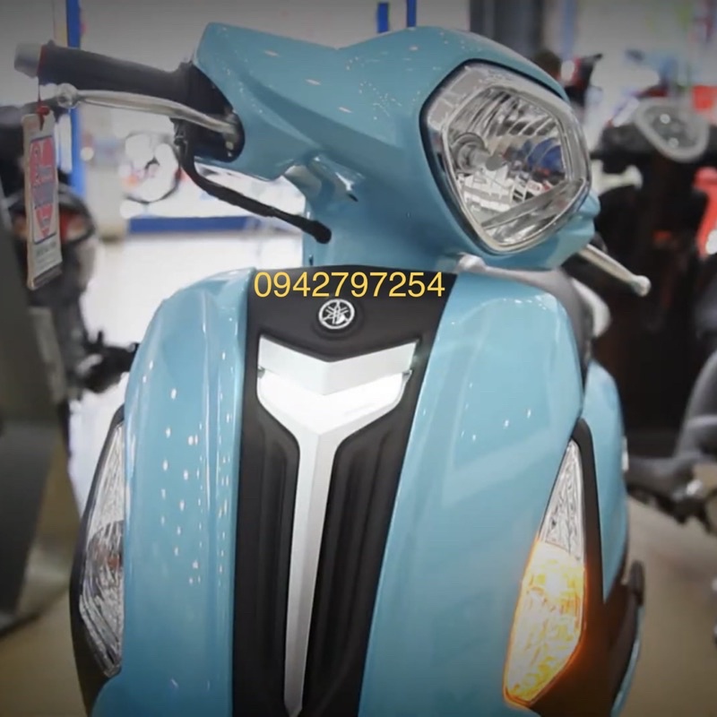 Sơn xe máy Yamaha Grande màu Xanh ngọc MTP814-1K và MCP814-2K Ultra Motorcycle Colors