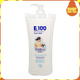 Sữa tắm sữa dê E100 1200ml