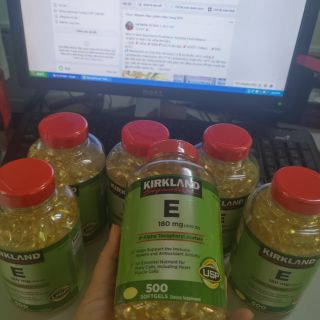 Vitamin E đỏ Mỹ 500 viên