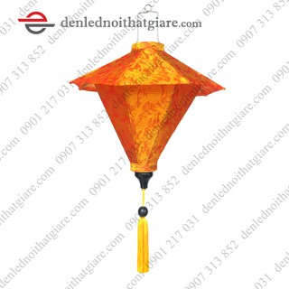 Đèn lồng HỘI AN vải lụa 45cm kiểu Dù 100L45