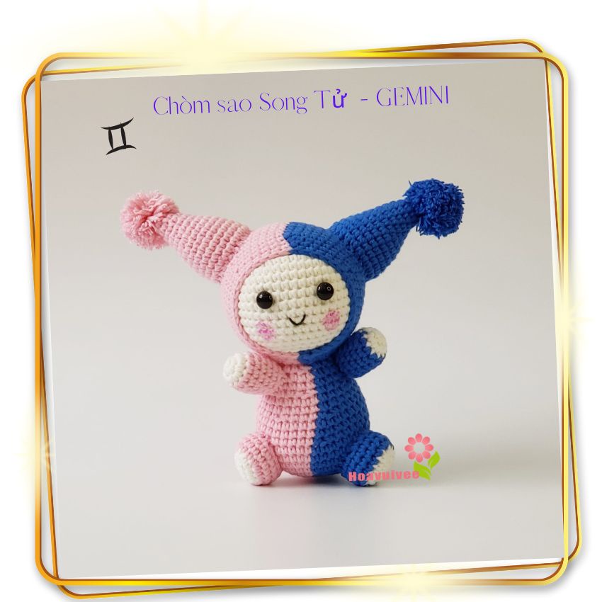 Thú bông móc len thủ công - 12 cung hoàng đạo / Hoavuivee