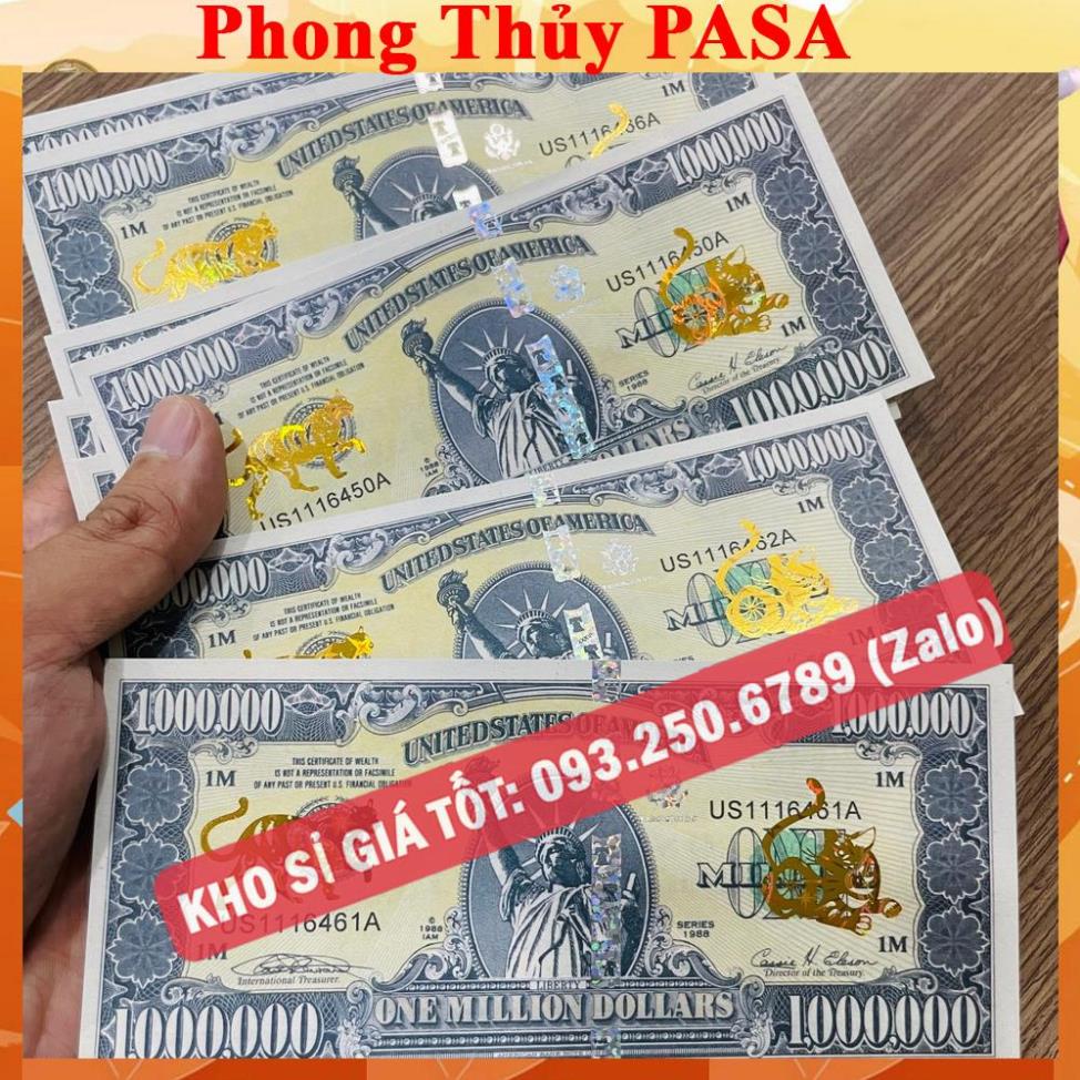 Tiền Kỉ Niệm Triệu Đô Mỹ Mạ Vàng Con Mèo, 1 Triệu Usd Có Bảo An, Lì Xì Tết 2023 Rất Tuyệt
