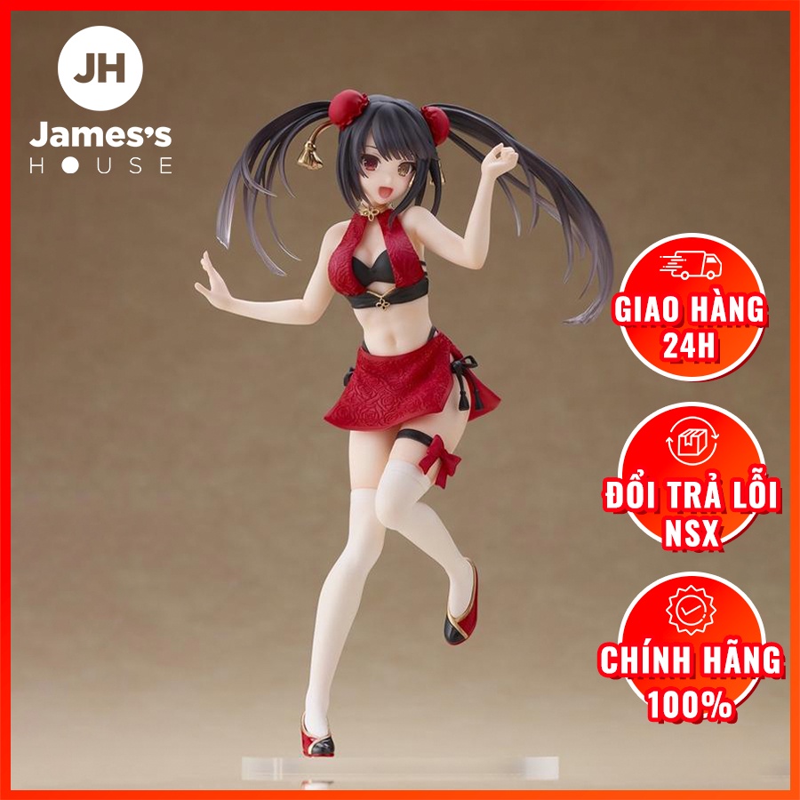 Mô Hình Figure Chính Hãng Anime Date A Live IV, Tokisaki Kurumi, Coreful Figure, China Swimsuit ver. (TAITO) Chính Hãng