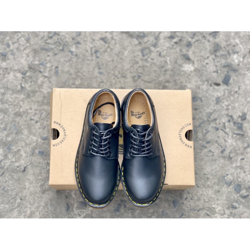 Giày da Dr.martens 8053 black da smooth 2022 bảo hành 24 tháng da bò thật