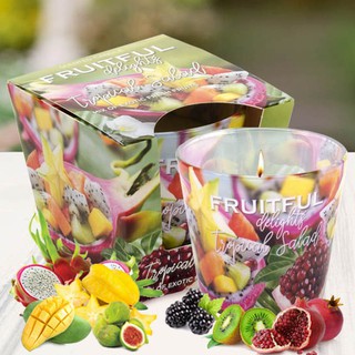LY NẾN THƠM BARTEK CANDLES PTT04963 HƯƠNG TRÁI CÂY
