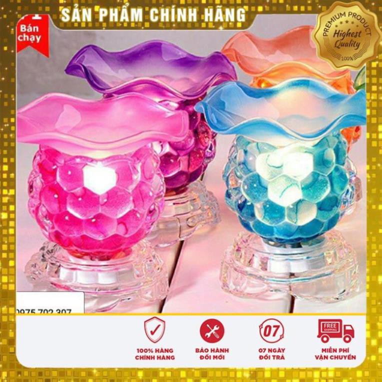 [SALE] Đèn Xông Tinh Dầu [CAO CẤP] Đèn Thủy Tinh Điện