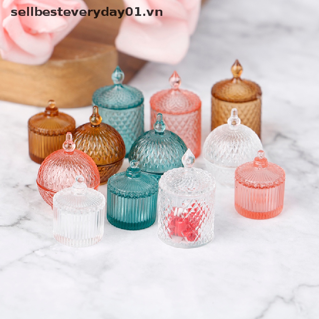 Set 3 Hũ Kẹo Trong Suốt Đồ Chơi Búp Bê Tỉ Lệ 1: 12
