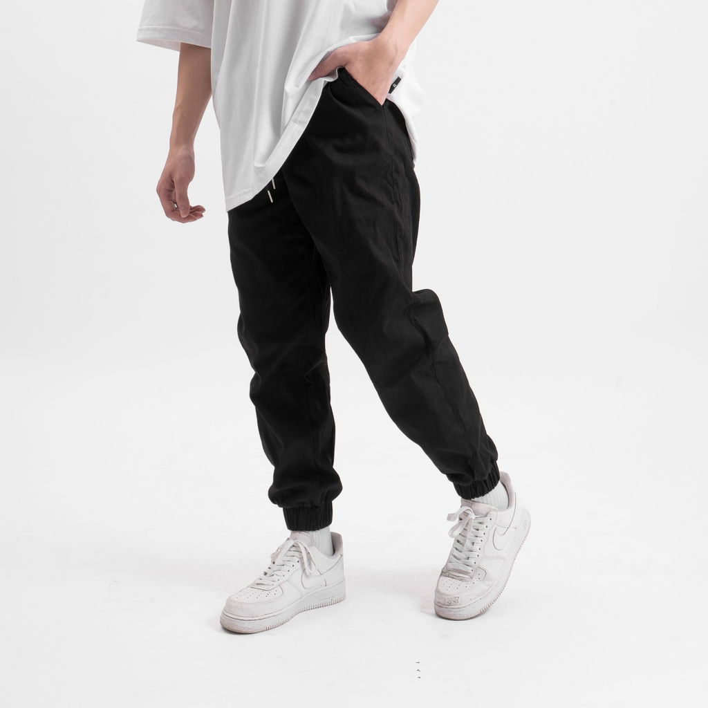 Quần Jogger Kaki N7 Newseven basic pants nam nữ form rộng Local Brand