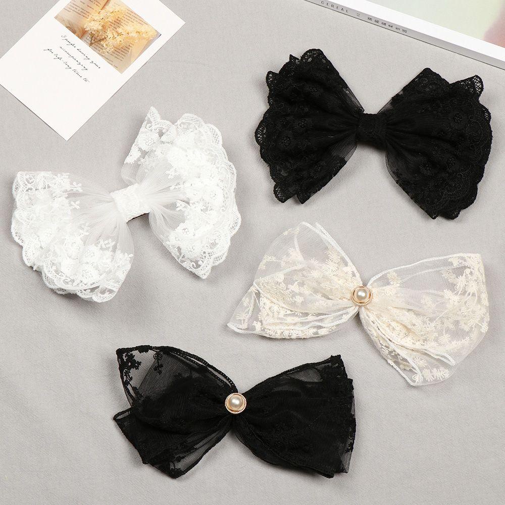 Kẹp Tóc Đính Nơ Nhiều Kiểu Dáng Thời Trang