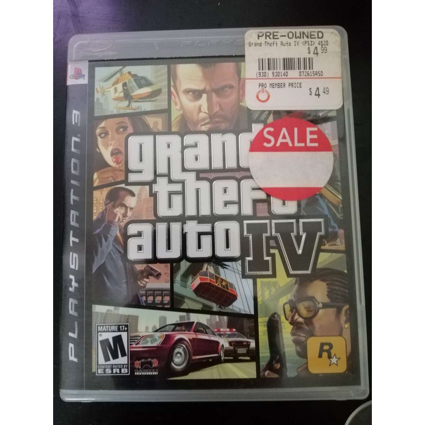 Đĩa trò chơi GTA P.S.3