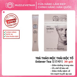Trà Thảo Mộc Thanh Lọc Cơ Thể Hàn Quốc Enlever Tea ( Mật ong Manuka, Bí đỏ, ngủ vị tử, râu ngô, đậu đỏ )