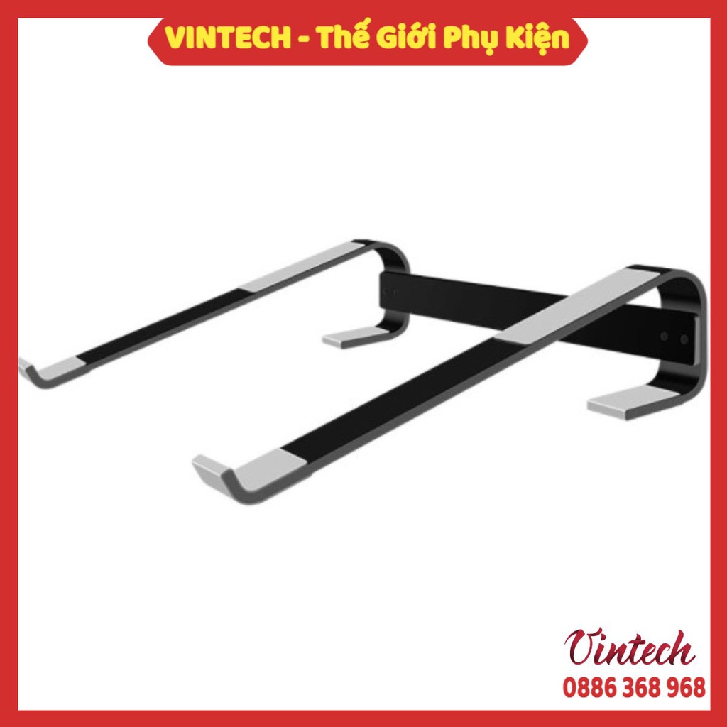 Giá đỡ để Macbook air pro nhôm gấp gọn tản nhiệt laptop 13inch, 14inch, 15.6inch cao cấp để bàn chắc chắn L200