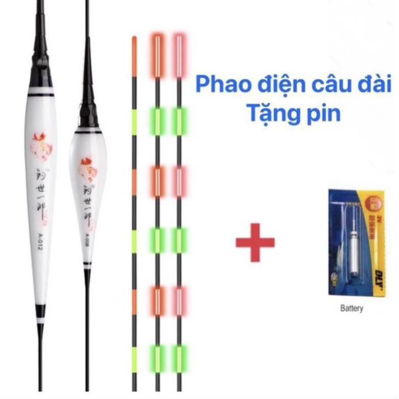 [Mã MAMT2405 giảm 10K đơn 0đ] Phao điện câu đài câu đêm ( Tặng Pin )