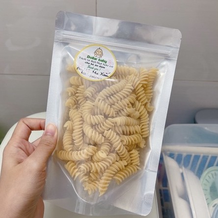 Mì nui xoắn hữu cơ Dmbio 500g tách lẻ 100g dễ dàng chế biến giàu dinh dưỡng hấp dẫn dành cho các bé