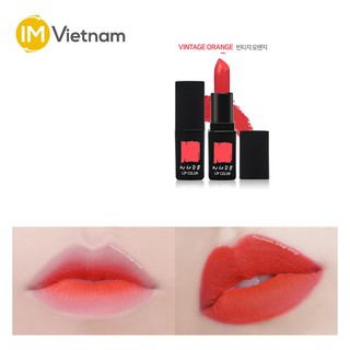Son thỏi lì MUCHMORE NUDE LIP COLOR NL11: Vintage Orange 3.5g